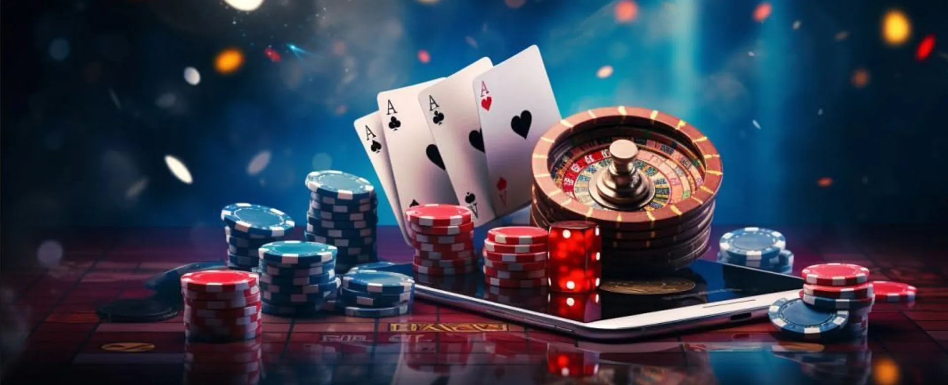 Dynamic 8k8 Casino login background with vibrant casino elements